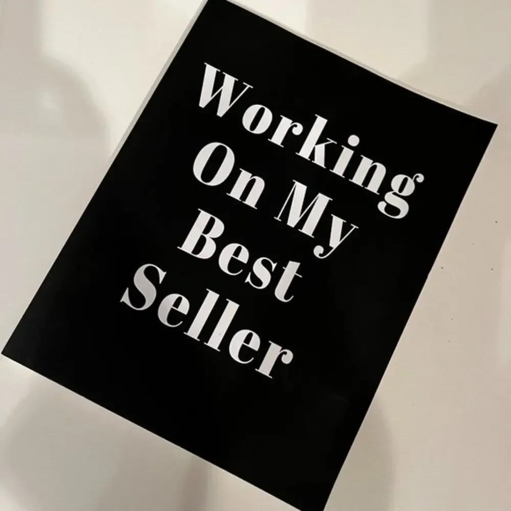 Lined Writing Journal‎ - Working on My Best Seller